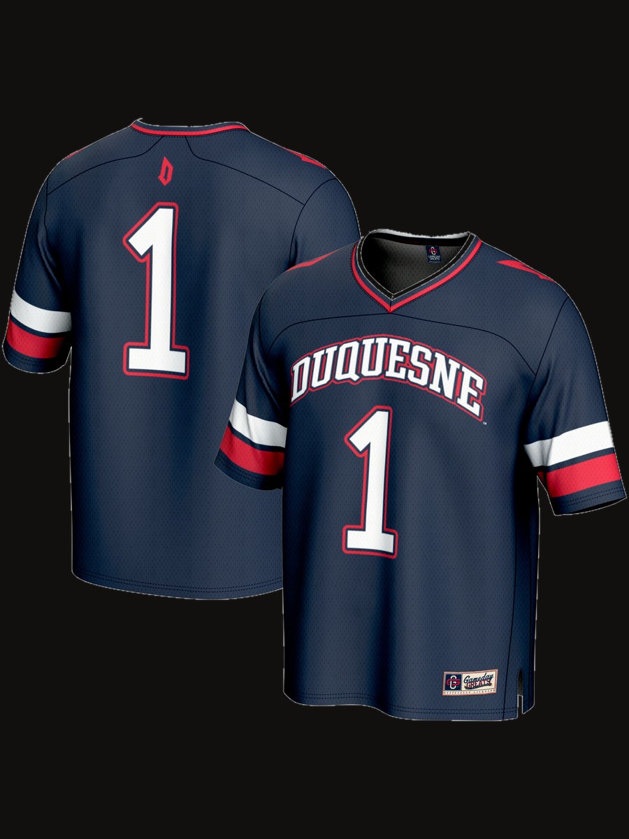 #1 Duquesne Dukes GameDay Greats?Youth Lightweight Collegiate Football Fashion Jersey