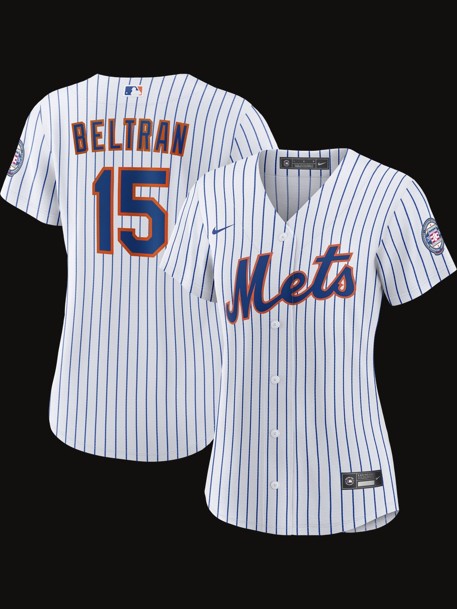 Carlos Beltran New York Mets Women's 2026 Baseball Hall of Fame Retired Player Replica Jersey