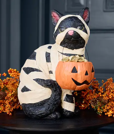 Mummy Cat CandyBowl