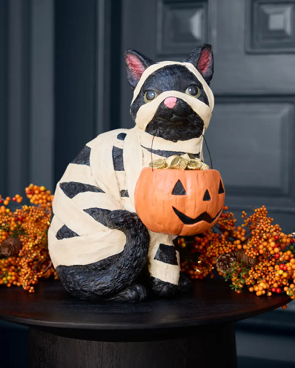 MummyCat Candy Bowl