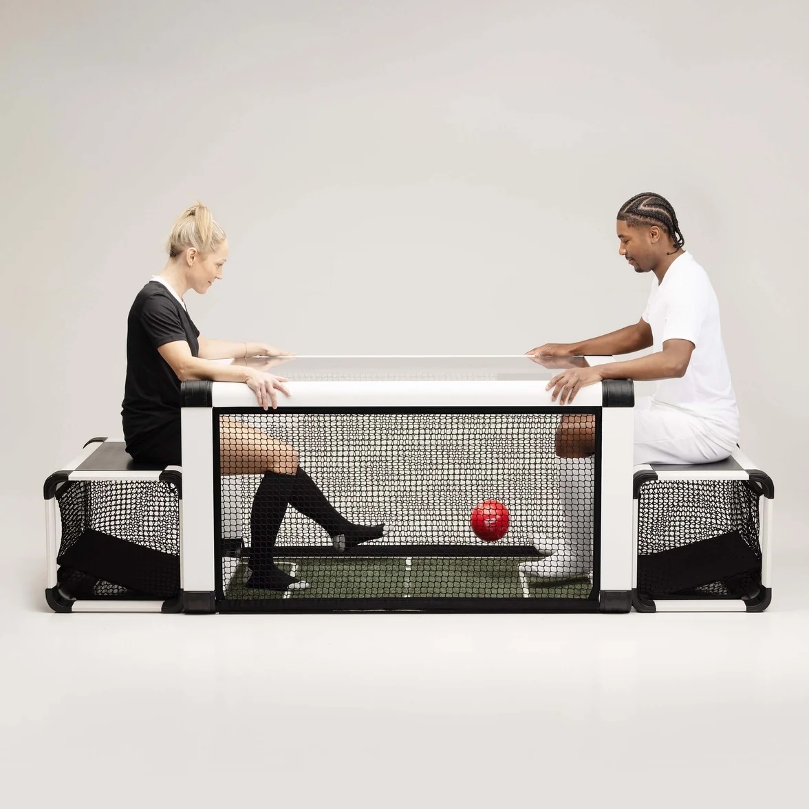 Portable Indoor/Outdoor Soccer Game The Ultimate Portable Soccer Experience Quick Setup & Easy Storage