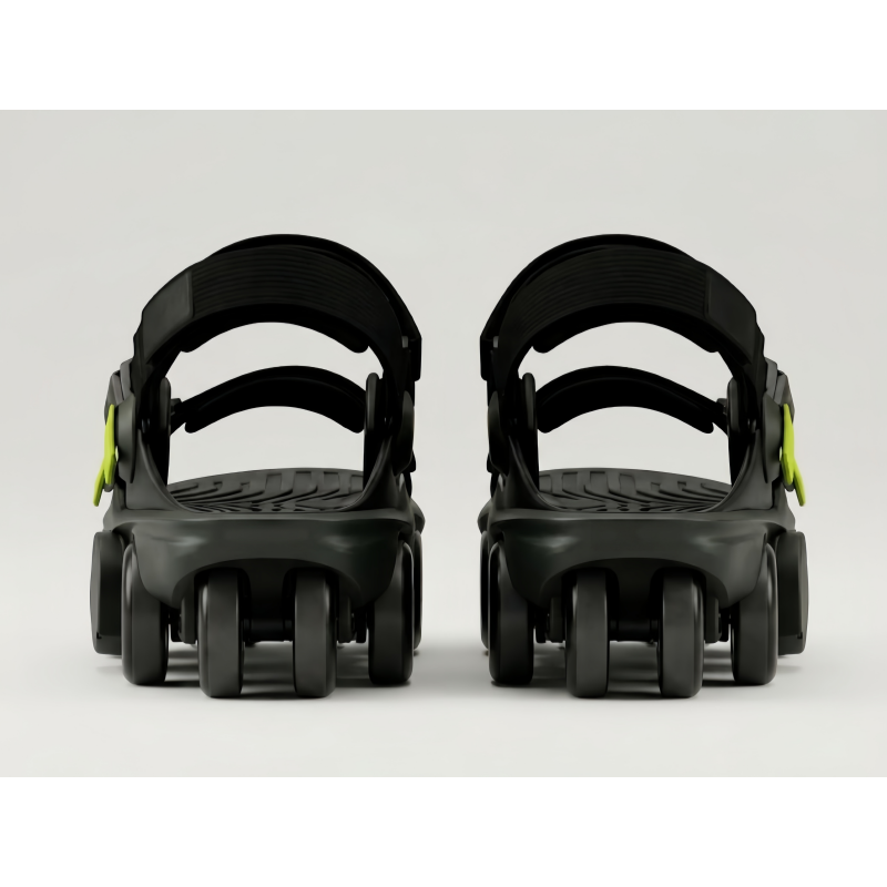 All-Terrain Smart Motorized Exoskeleton Roller Skates with AI Gait Control