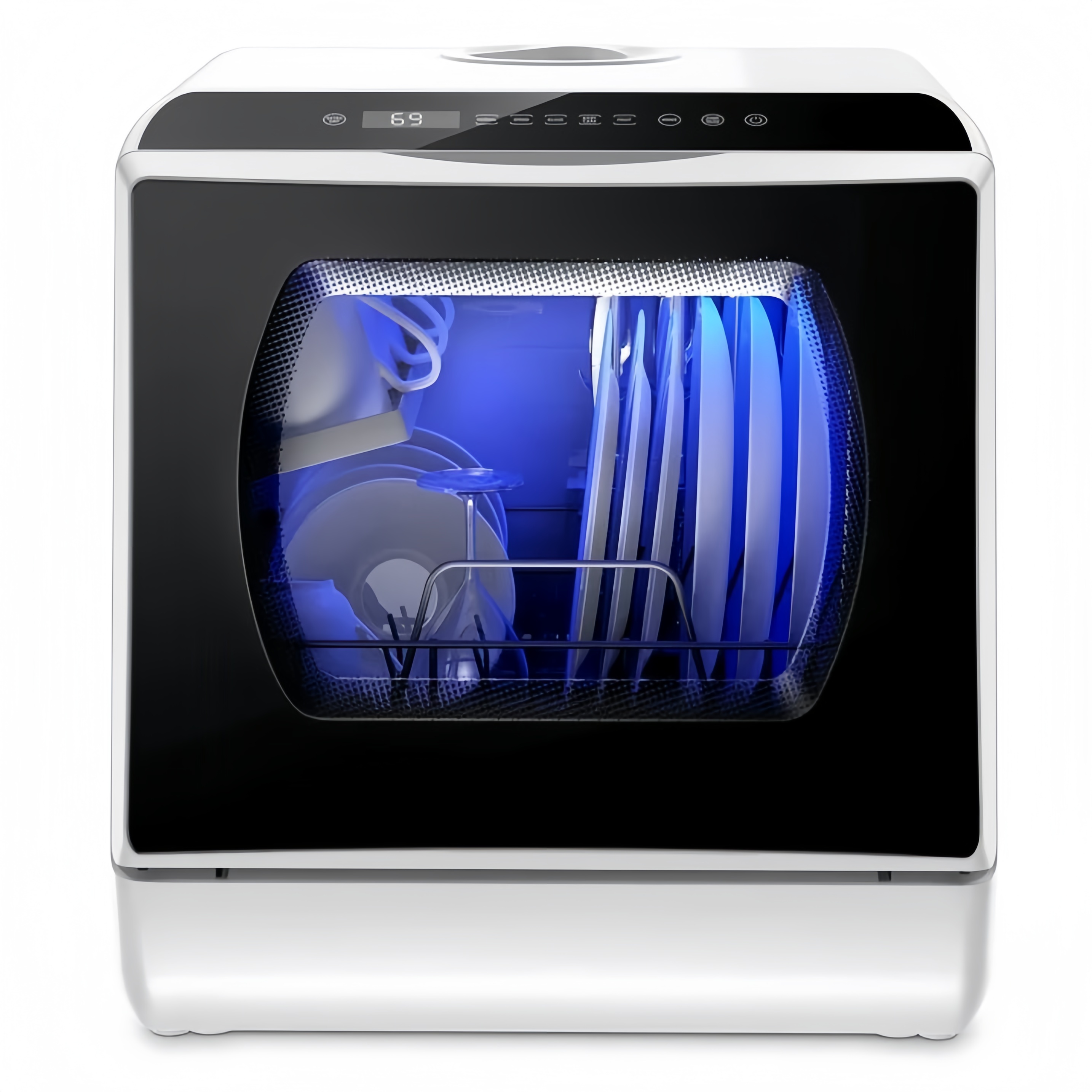 Mini Dishwasher That Fits Anywhere – Portable Countertop Dish Washer for Small Kitchens