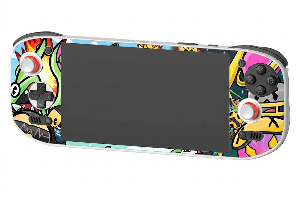 Portable Handheld Gaming Console, Qualcomm Snapdragon 8 Gen 2 Processor,120Hz High Refresh Rate OLED Display,Android 13 OS, High Performance Game Player