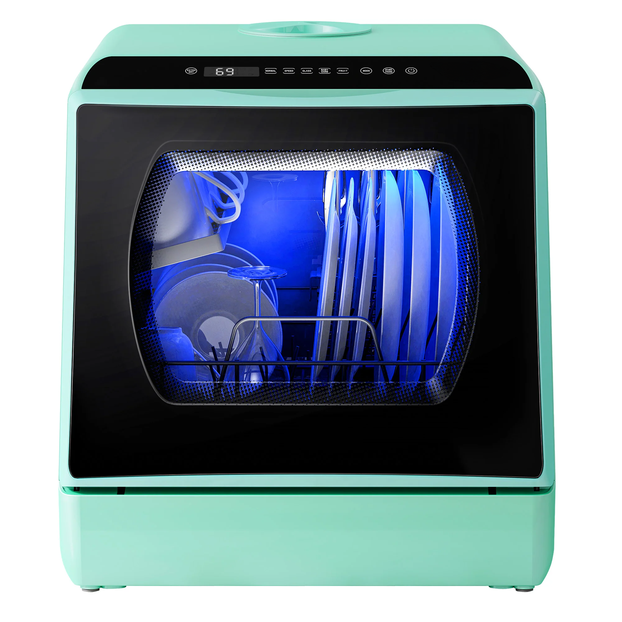 Mini Dishwasher That Fits Anywhere – Portable Countertop Dish Washer for Small Kitchens