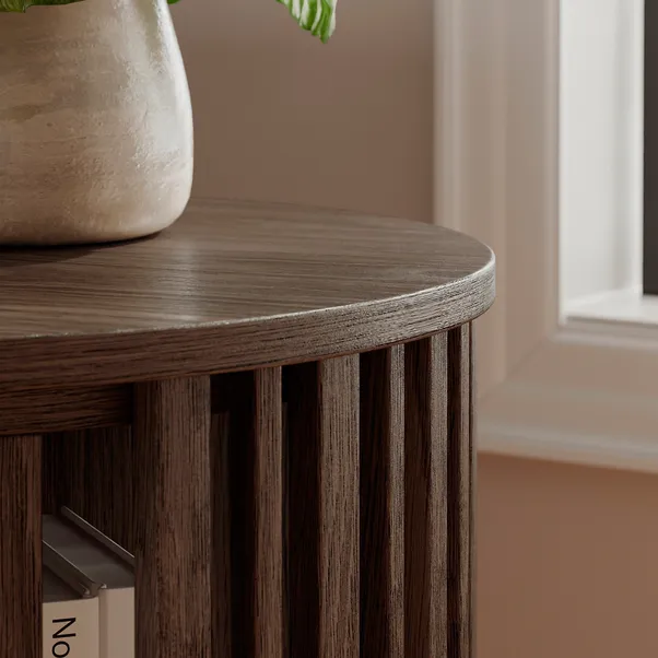 Handcrafted solid wood rotating bookcase