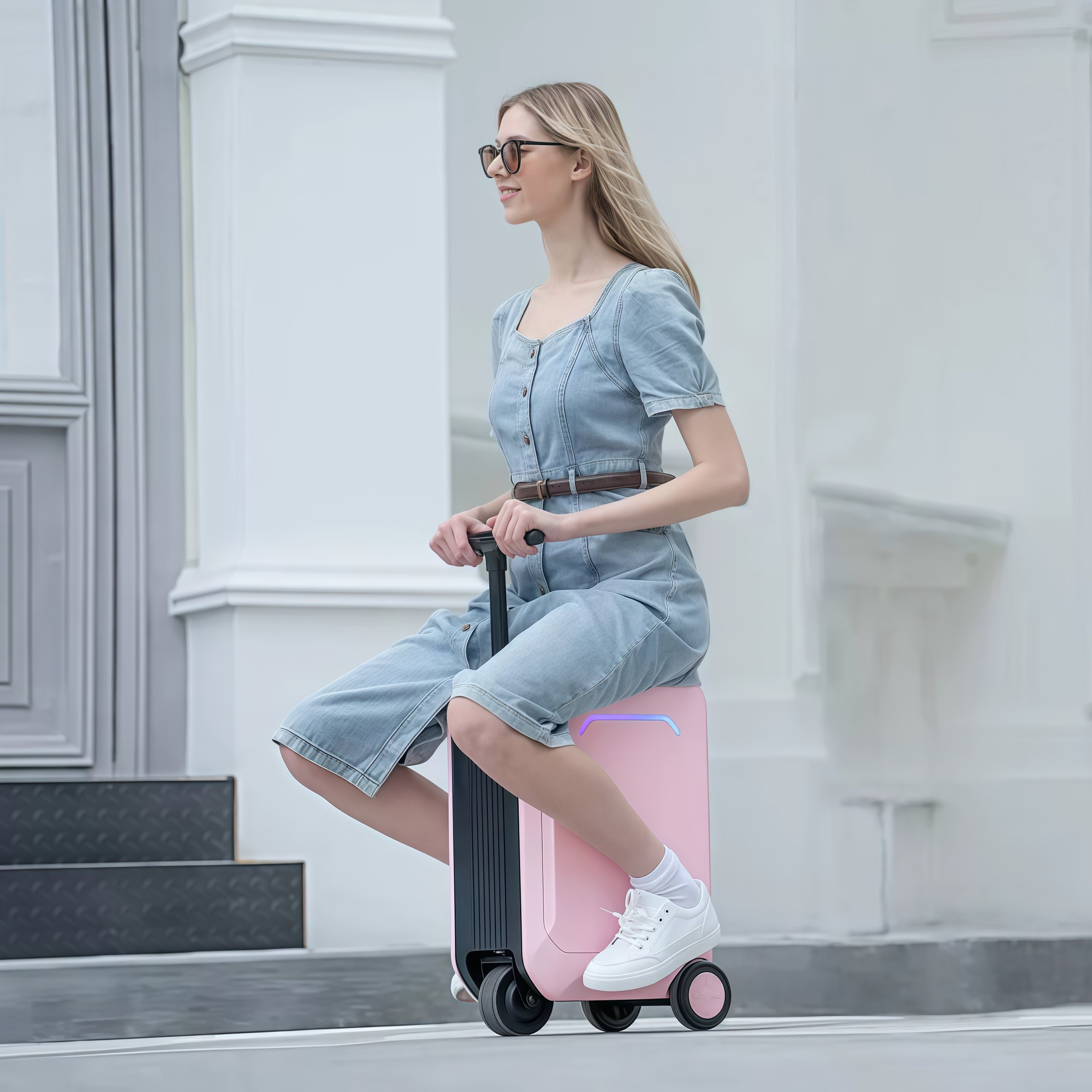 Smart Electric Ride-On Luggage – Ride Through Your Journey With Effortless Mobility