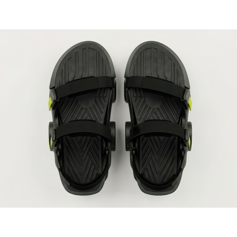 All-Terrain Smart Motorized Exoskeleton Roller Skates with AI Gait Control