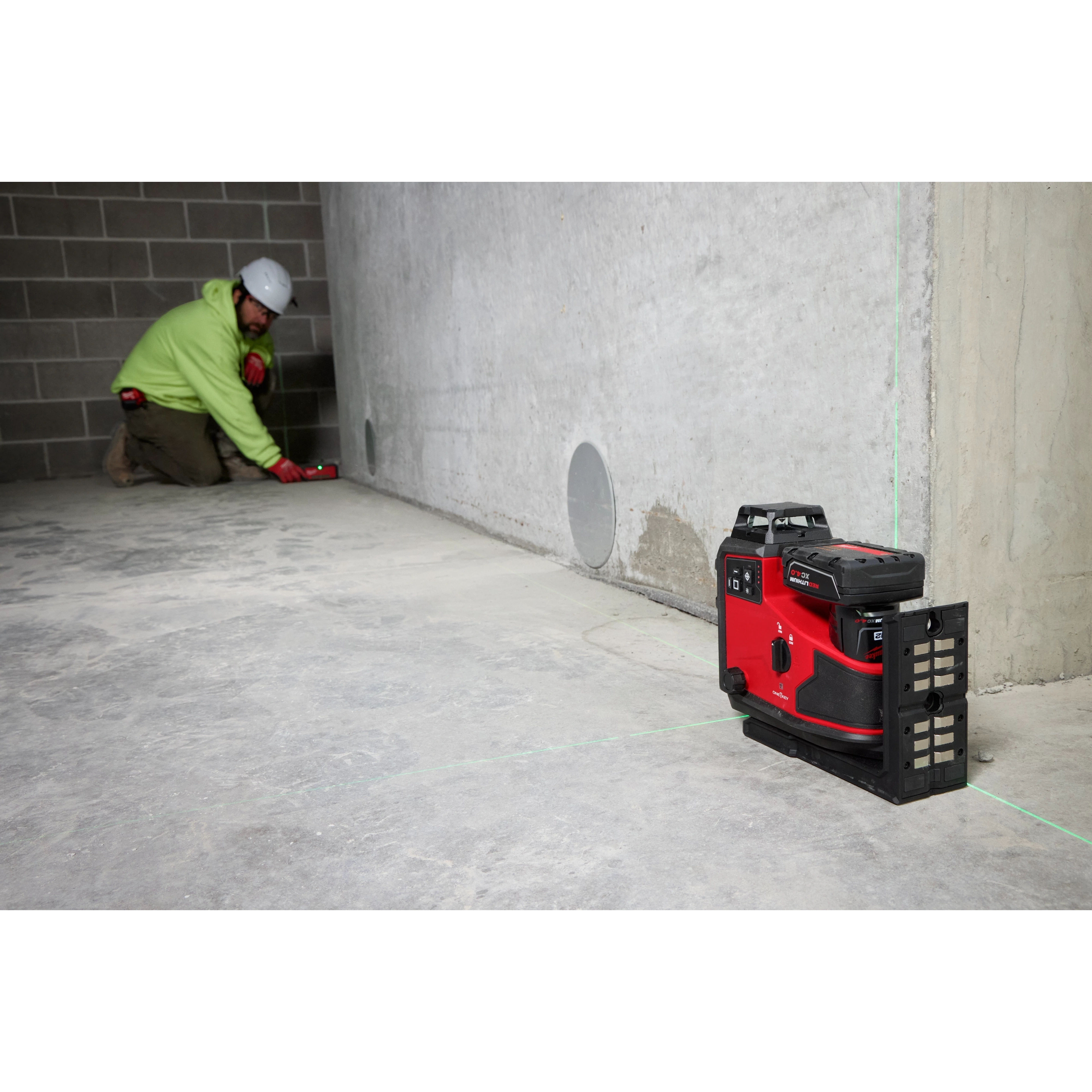 360° 3-Plane Laser w/Automatic Alignment & Receiver