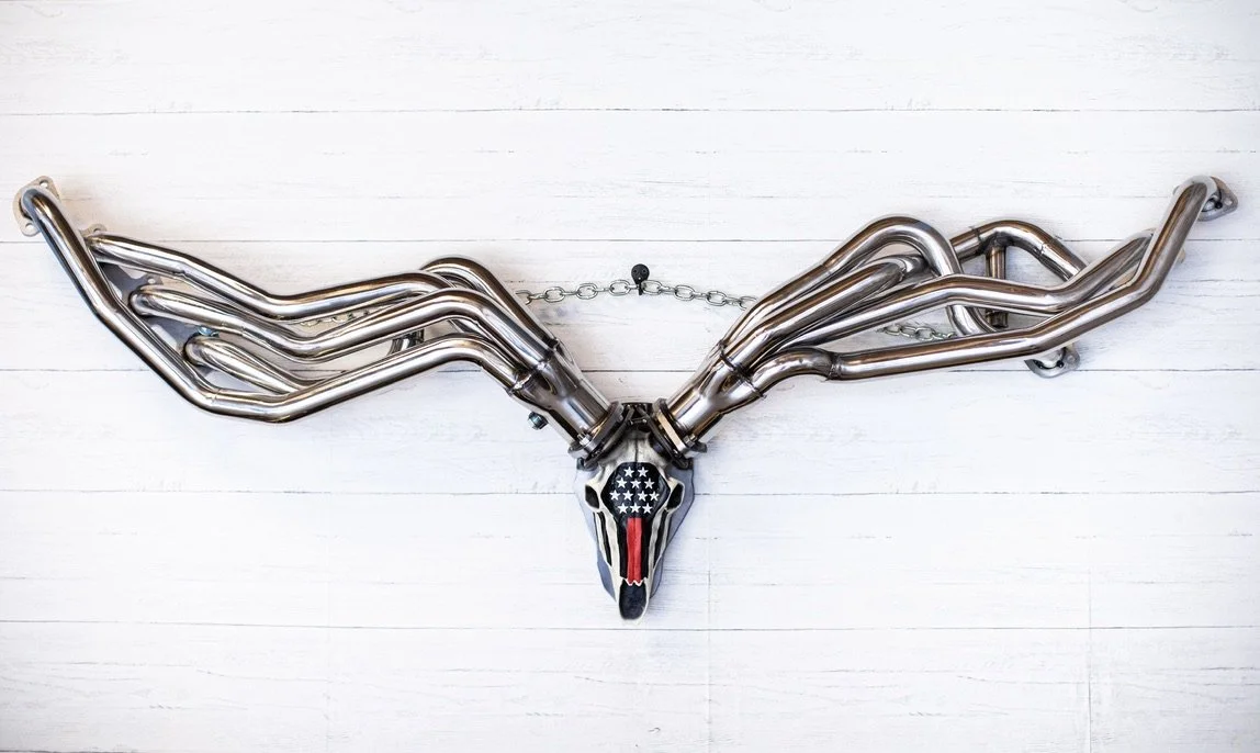 Hardcore Skull Exhaust Art 7