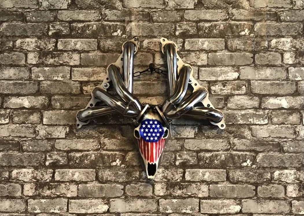 Hardcore Skull Exhaust Art 6