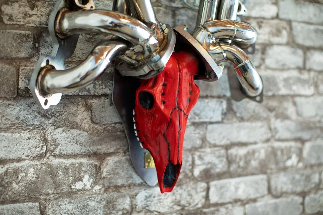 Hardcore Skull Exhaust Art 3
