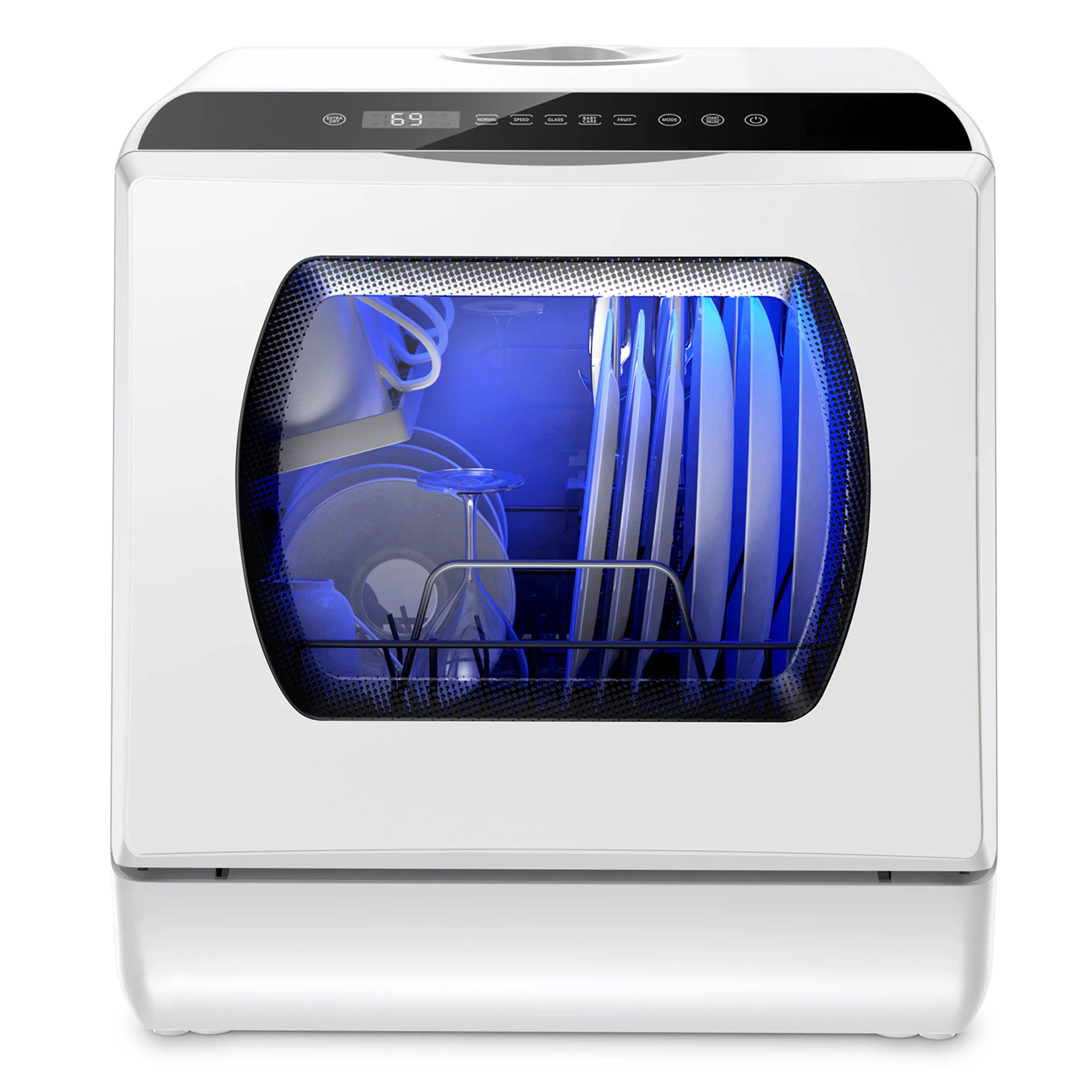 Mini Dishwasher That Fits Anywhere – Portable Countertop Dish Washer for Small Kitchens