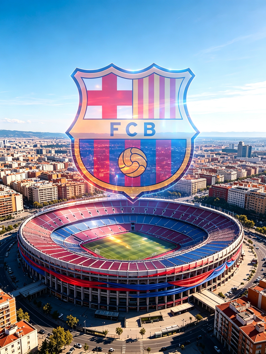 Barcelona soccer jerseys and fan gear collection