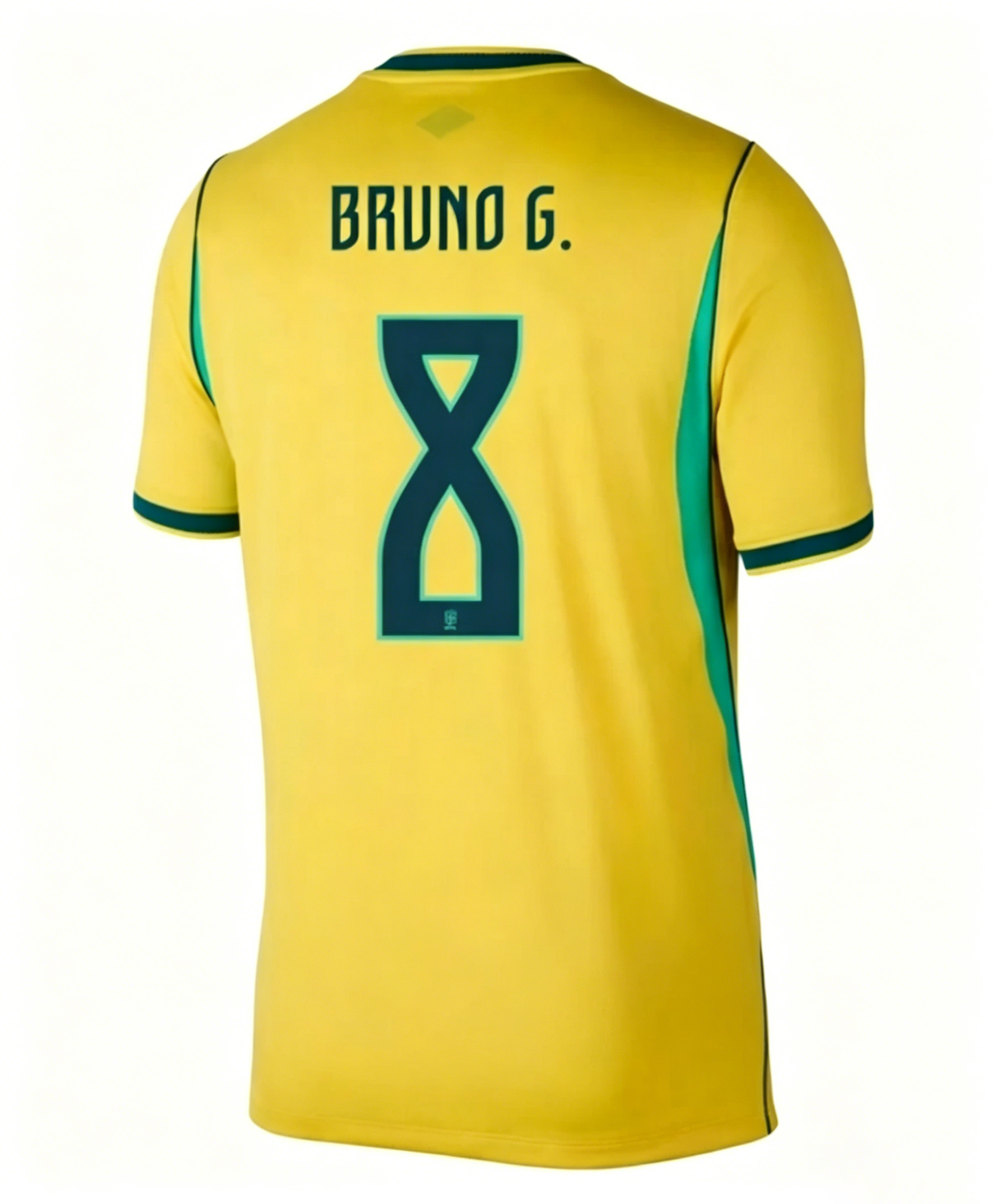 Brazil National Team Home Jersey - Bruno G. #8 2026 FIFA World Cup Jersey
