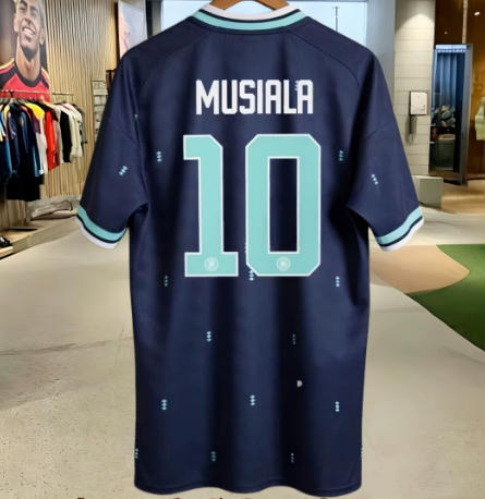 Germany Jamal Musiala 10 Dark Blue Away Jersey Men 2026 World Cup Jersey