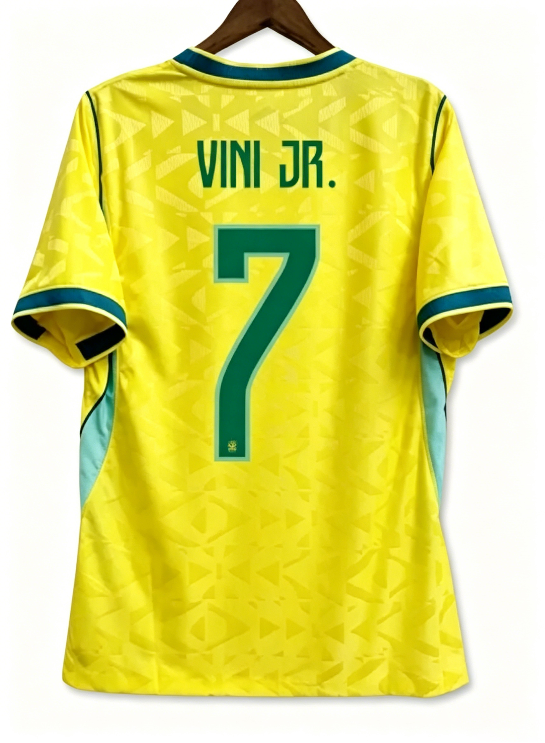 Brazil National Team Home Jersey - Vini Jr. #7 - 2026 FIFA World Cup Jersey