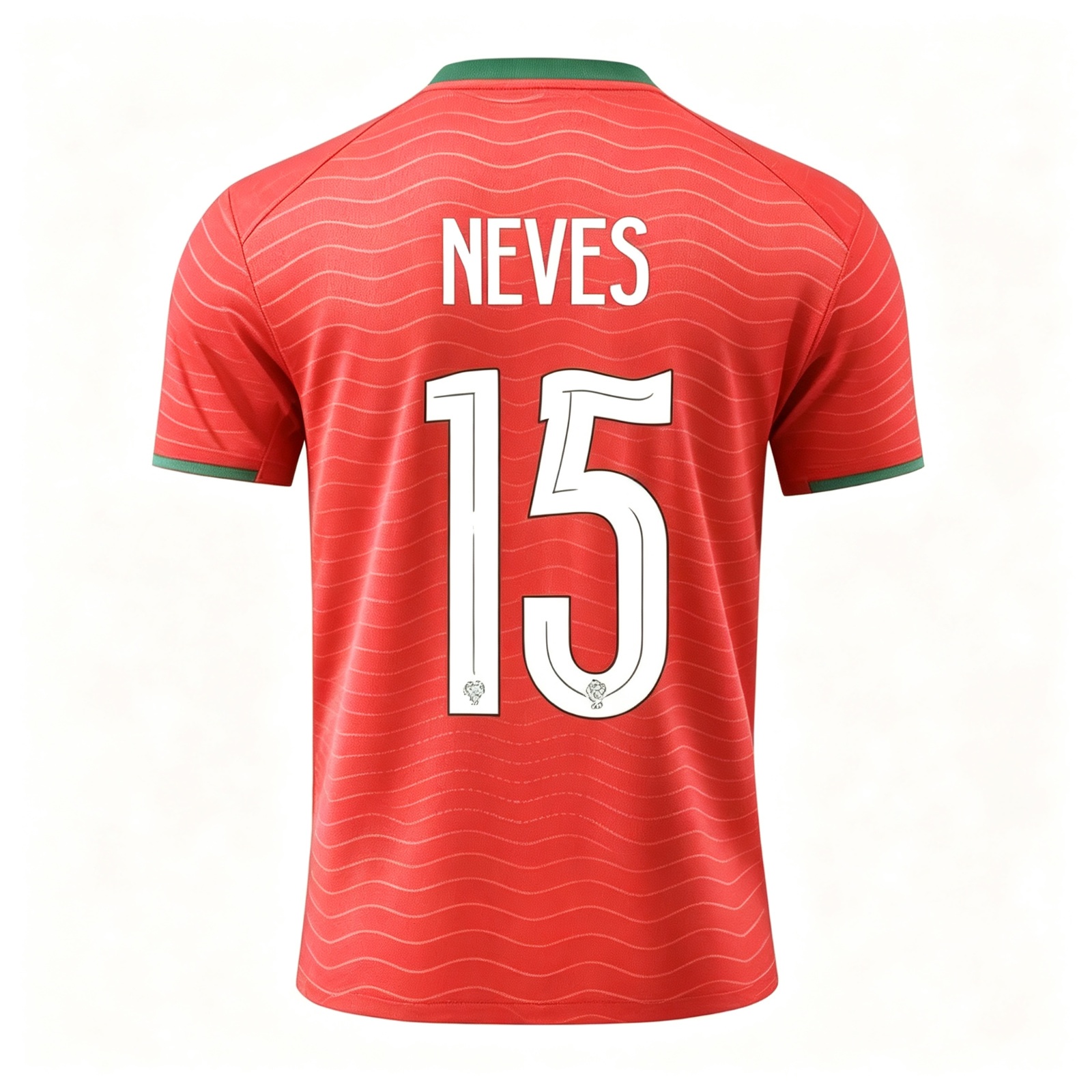 Portugal Jo o Neves #15 Goal Scorer Home Jersey 2026 World Cup Jersey