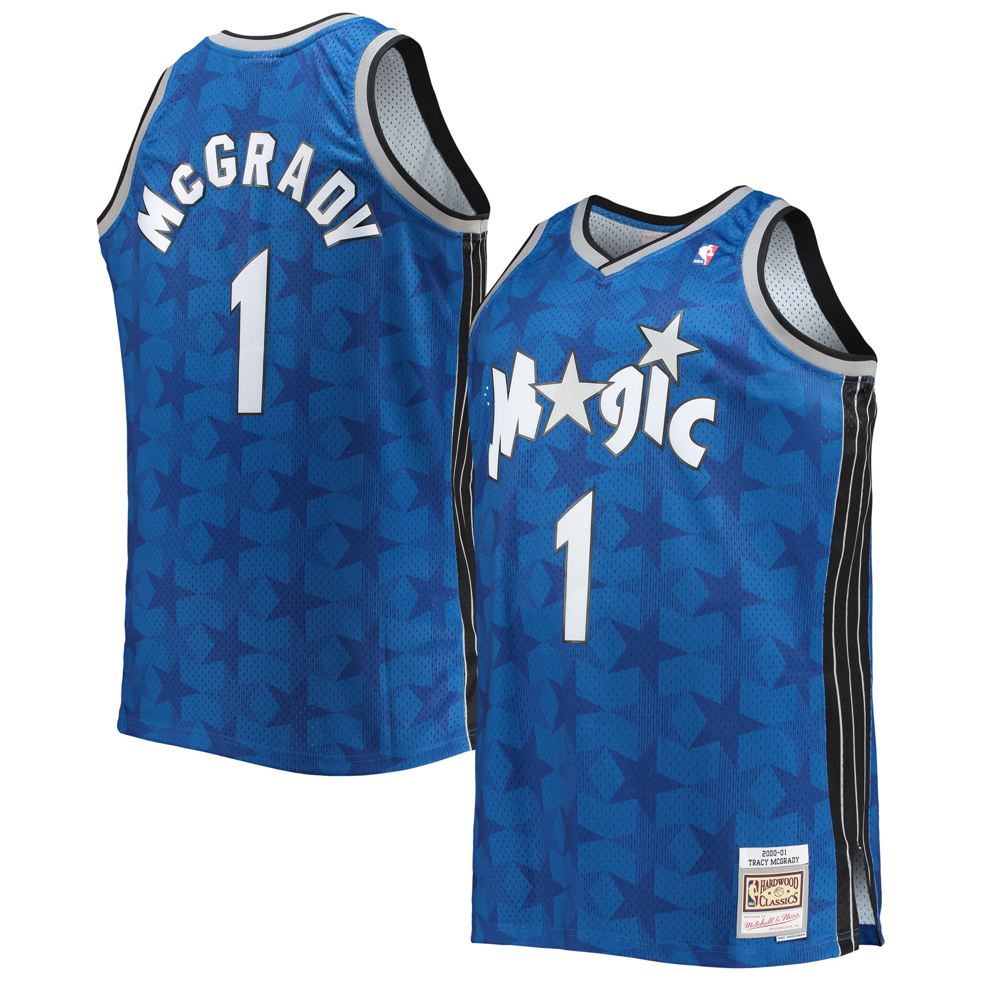 Youth Tracy McGrady Orlando Magic Big & Tall 2000/01 Hardwood Classics Swingman Jersey - Blue | FanWearStyle