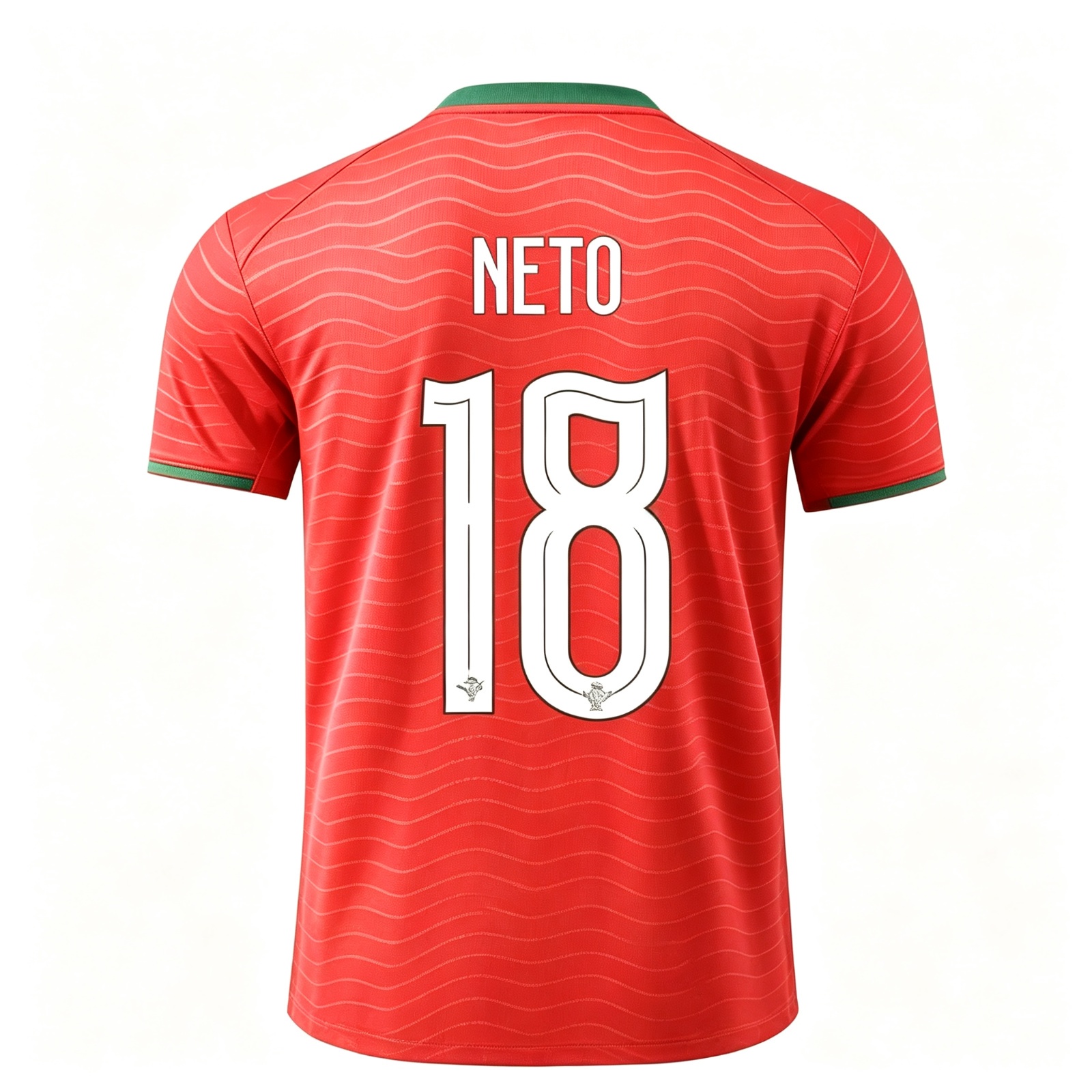 Portugal Pedro Neto #18 Assist Provider Home Jersey 2026 World Cup Jersey