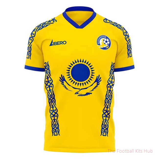 Kazakhstan 2025/26 Home Football Kit (Libero)