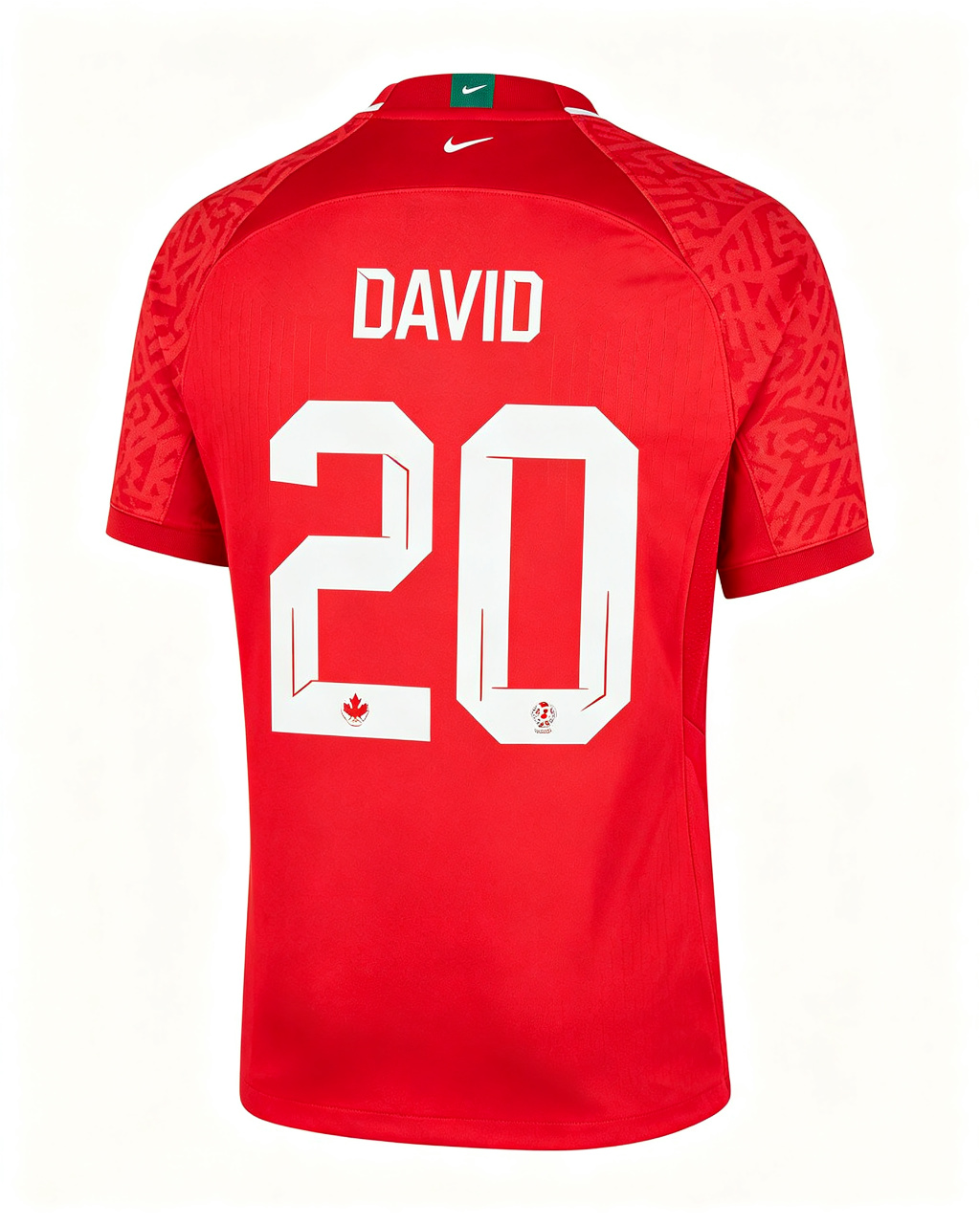 Canada | Jonathan David 2026 World Cup Home Stadium Jersey #20 Jersey