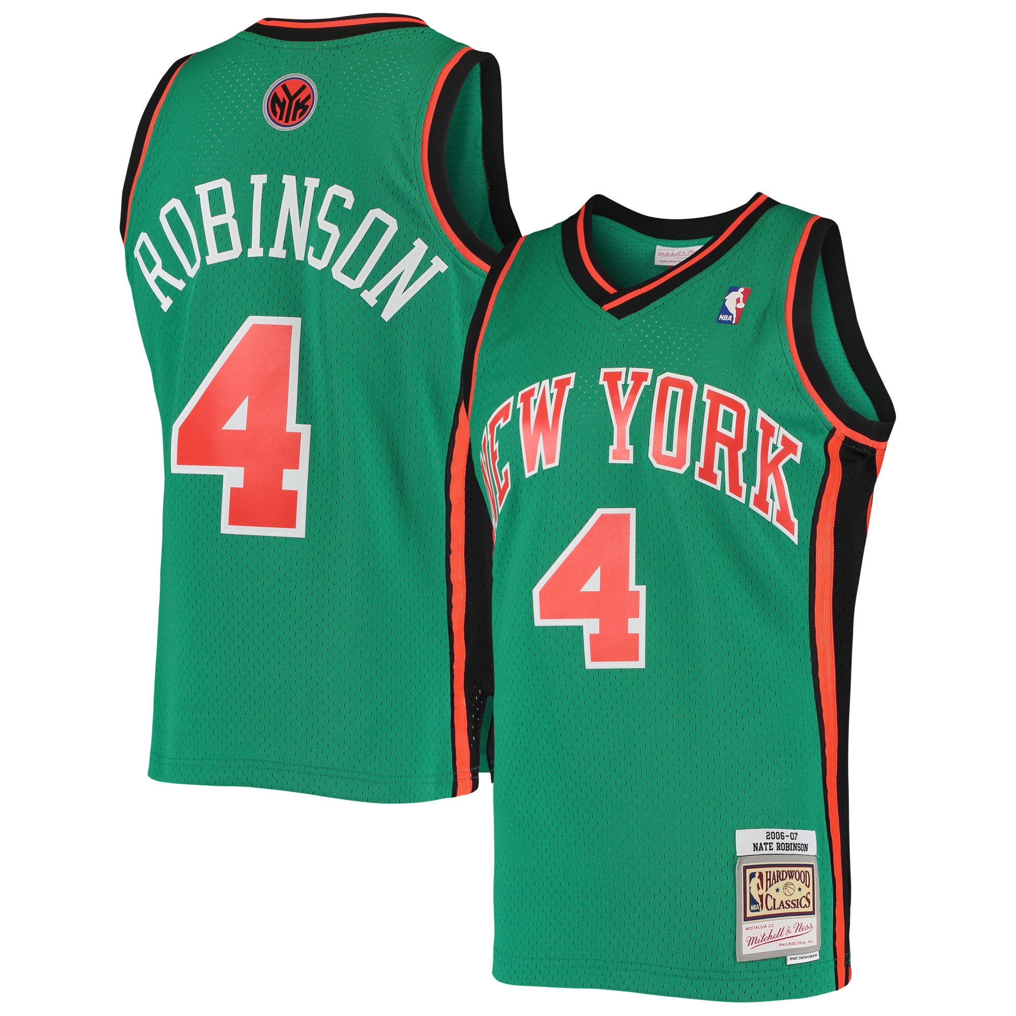 Nate Robinson New York Knicks NBA Jersey 2006/07 - Green | FanWearStyle
