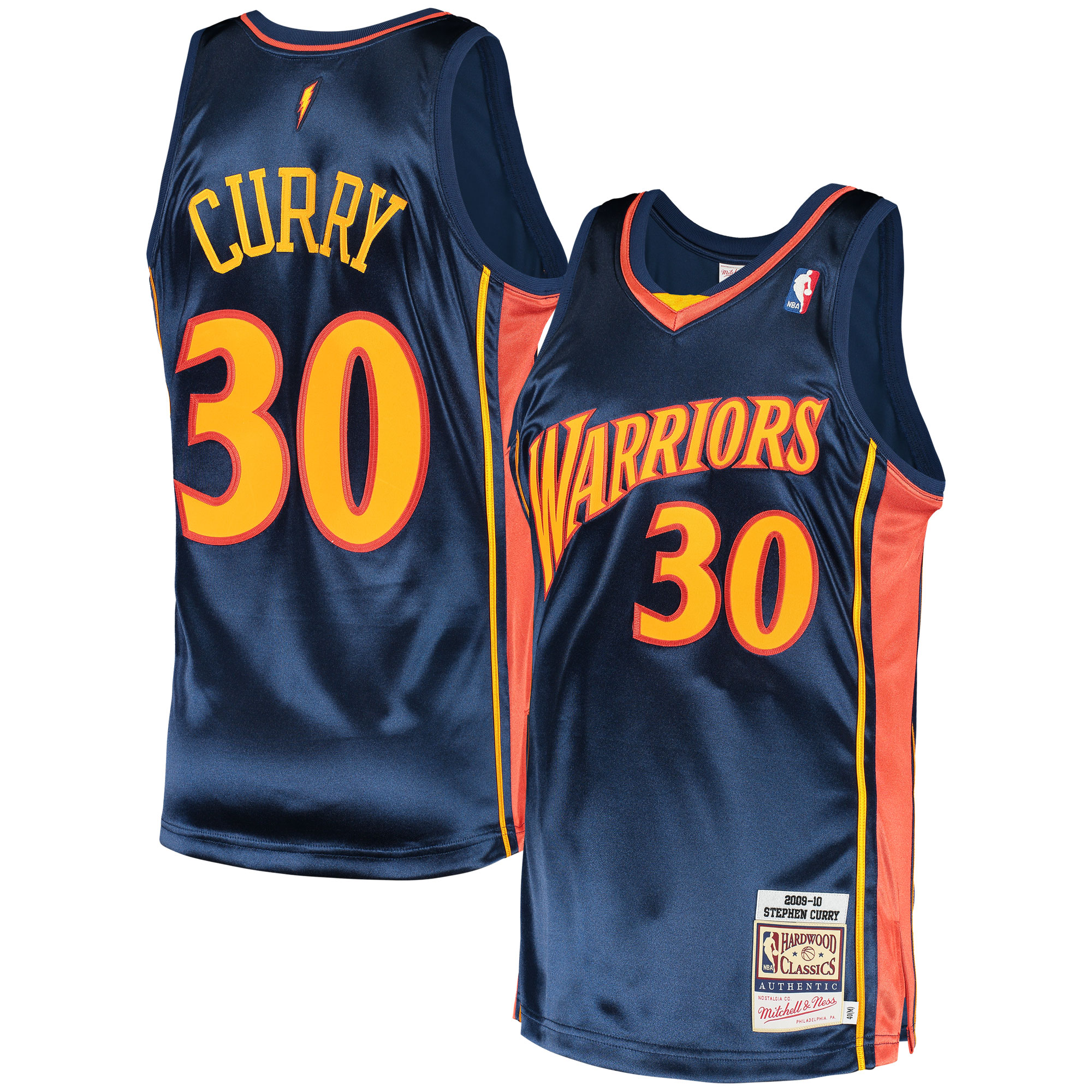 Stephen Curry #30 Golden State Warriors NBA Jersey - Navy | FanWearStyle