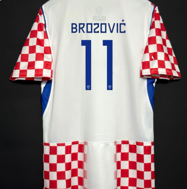 Croatia National Team #11 Assist Specialist Home Jersey 2026 World Cup Jersey