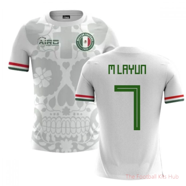2025/26 Mexico Away Football Shirt (M.Layun 7) - Kids