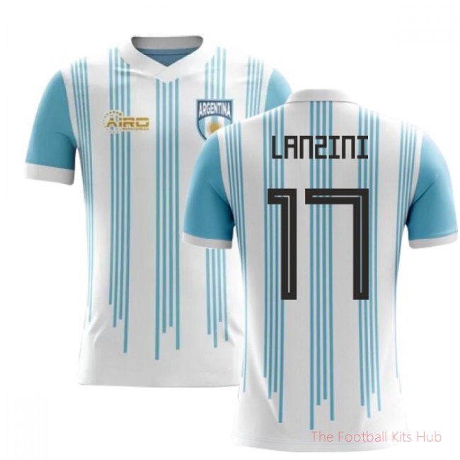 2025/26 Argentina Home Football Shirt (Lanzini 17) - Kids