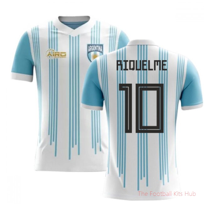 2025/26 Argentina Home Football Shirt (Riquelme 10) - Kids