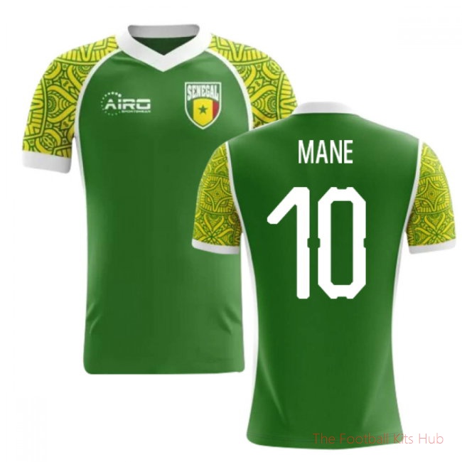 2025/26 Senegal Away Football Shirt (Mane 10) - Kids