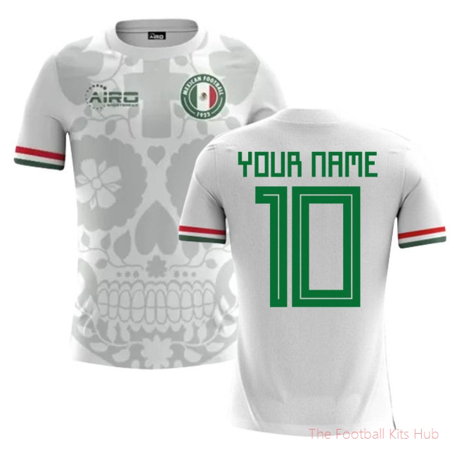 2025/26 Mexico Away Football Shirt (Your Name)