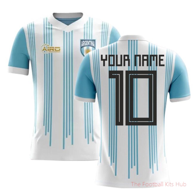 2025/26 Argentina Home Football Shirt (Your Name) -Kids