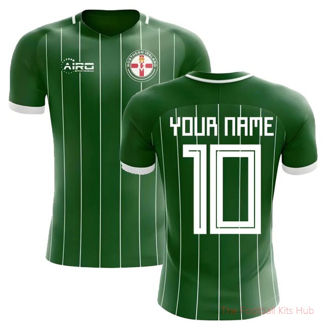 2025/26 Northern Ireland Home Football Shirt (Your Name)