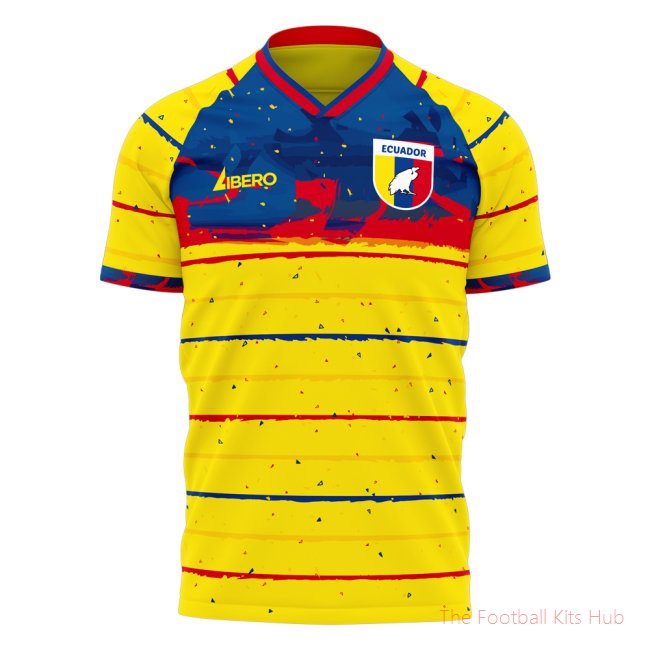 Ecuador 2026/27 Home Kit (Libero) Adult Short Sleeve