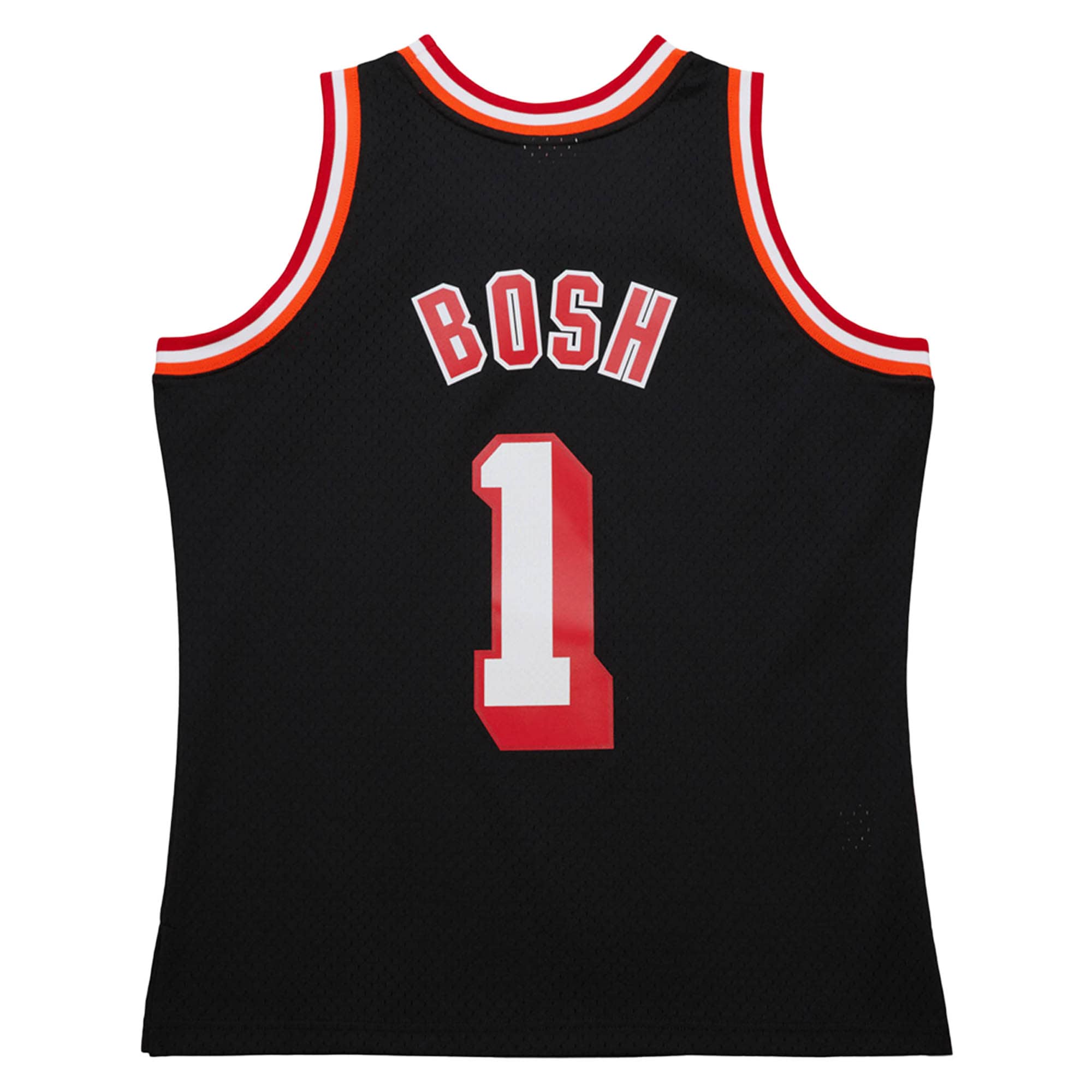 Chris Bosh Miami Heat 2013/14 Hardwood Classics Swingman Jersey - Black - angle 3