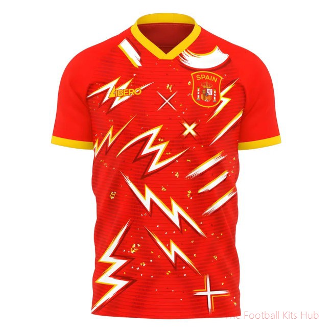 2025/26 Spain Home Pre-Match Shirt Womens