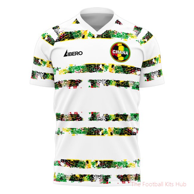 Ghana 2026/27 Home Kit (Libero) Adult Short Sleeve