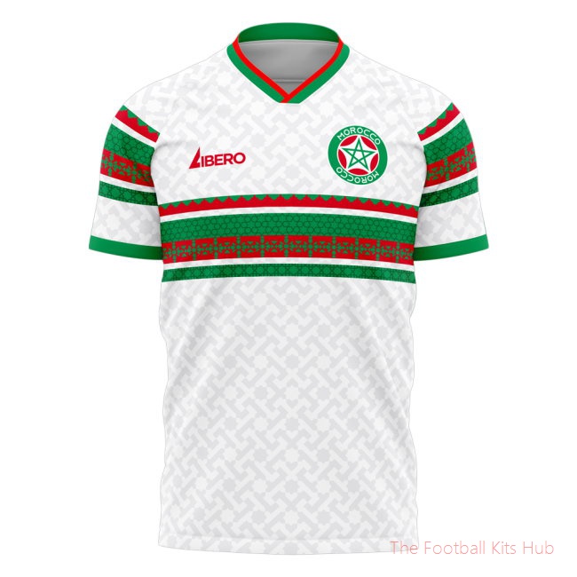 Morocco 2026/27 Away Kit (Libero) Adult Short Sleeve