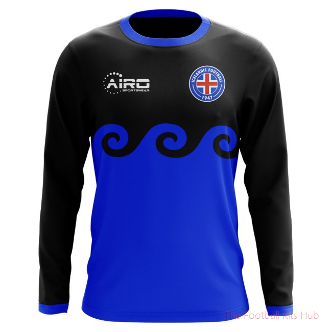 2025/26 Iceland Long Sleeve Third Football Shirt (Kids)