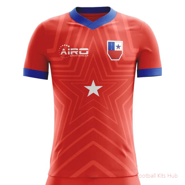 2025/26 Chile Home Football Shirt - Womens