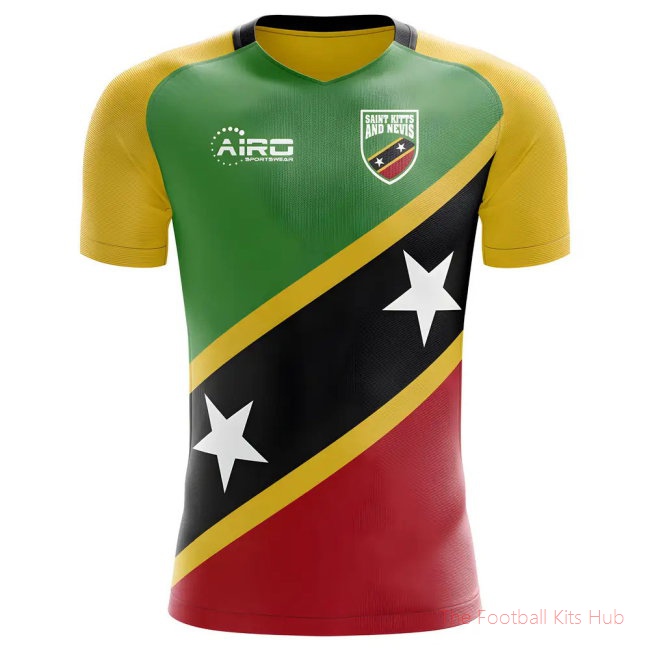 2025/26 Saint Kitts and Nevis Home Football Shirt - Womens