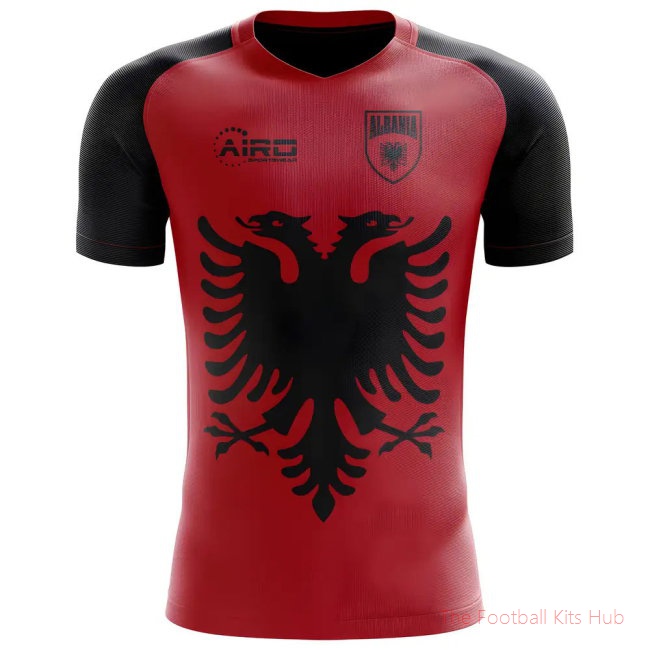 2025/26 Albania Flag Football Shirt - Womens