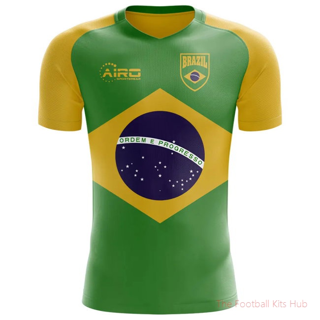 2025/26 Brazil Flag Football Shirt - Baby