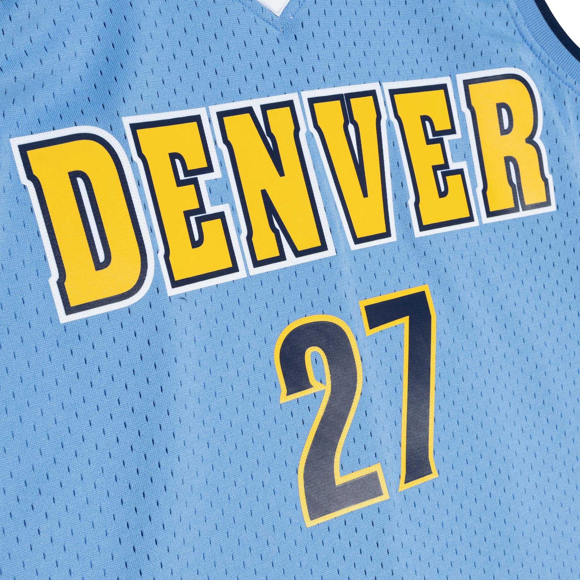 Jamal Murray Denver Nuggets 2016/17 Throwback Swingman Jersey - Powder Blue - angle 4