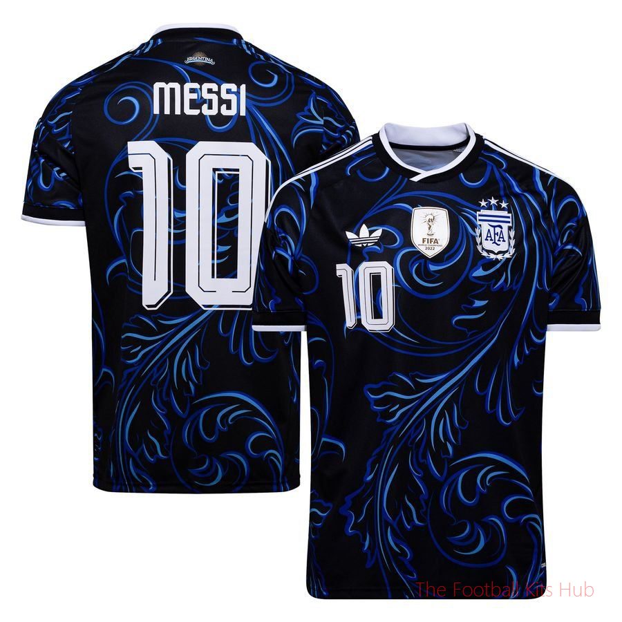 Argentina Away Shirt World Cup 2026 Kids Messi 10