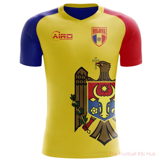 2025/26 Moldova Home Football Shirt
