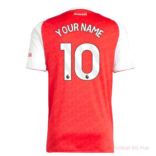 2025/26 Arsenal Home Shirt Your Name